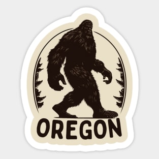 funny outdoorsmen Oregon Sticker